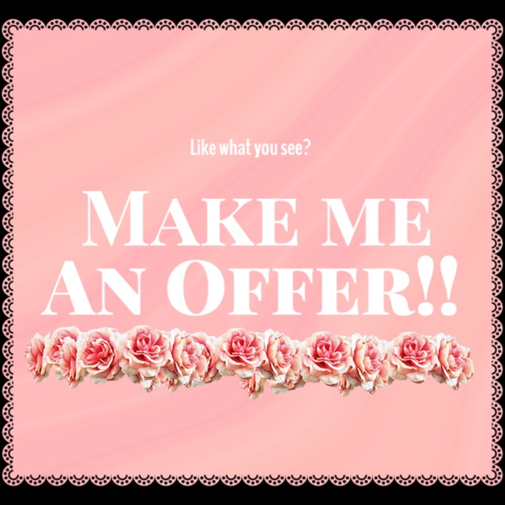 Like what you see? Make me an offer!